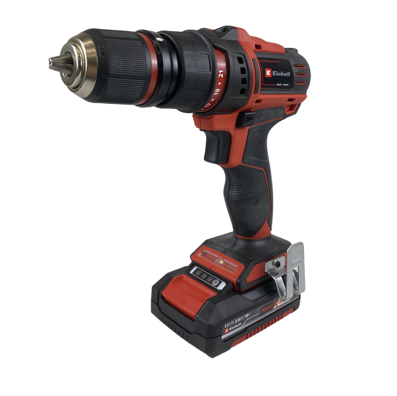 Aku vrtac roubovk TE-CD 18/45 3X-Li +22 2x2,0Ah Einhell