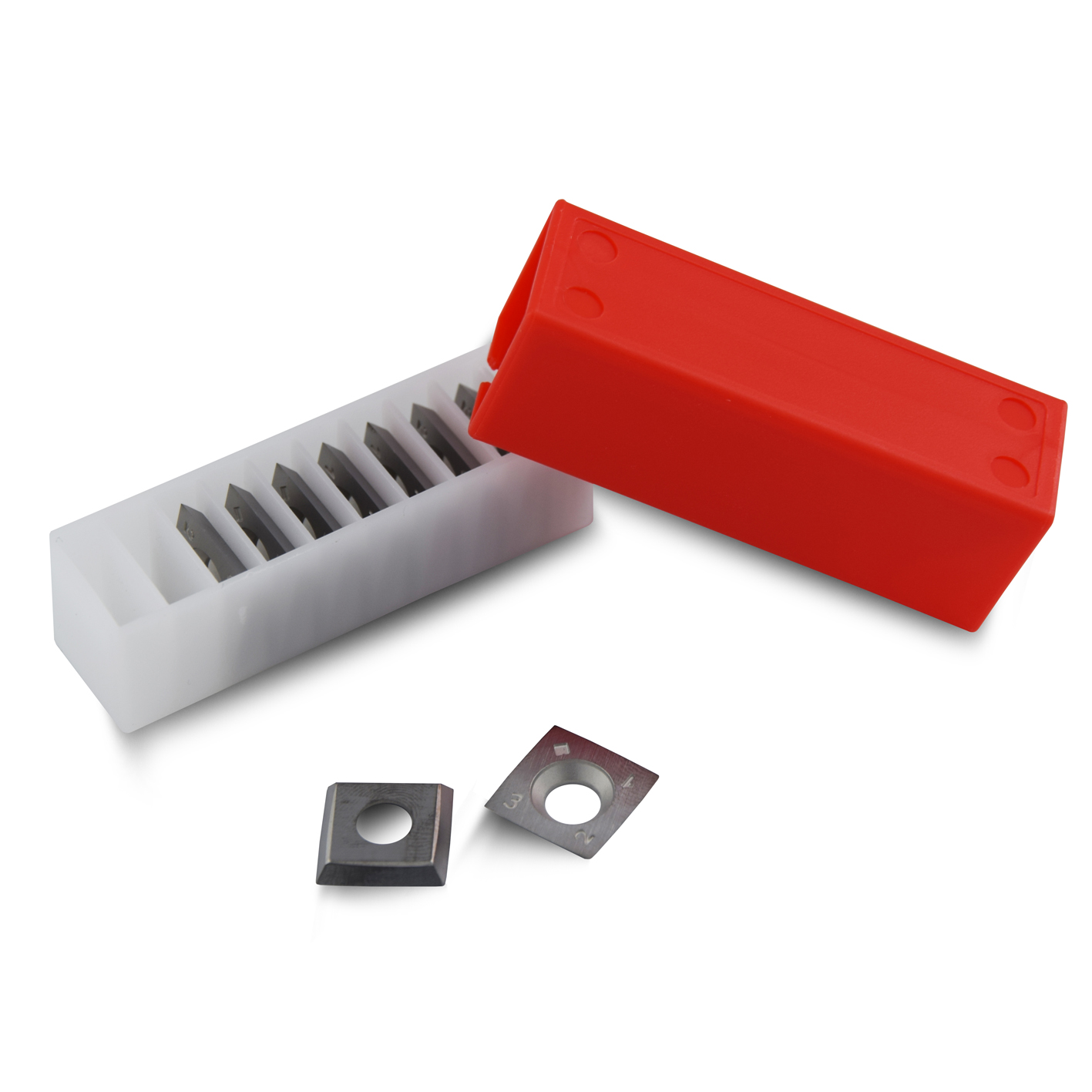 Oboustrann noe 15x15x2,5 mm pro spirlov hdel BAMATO
