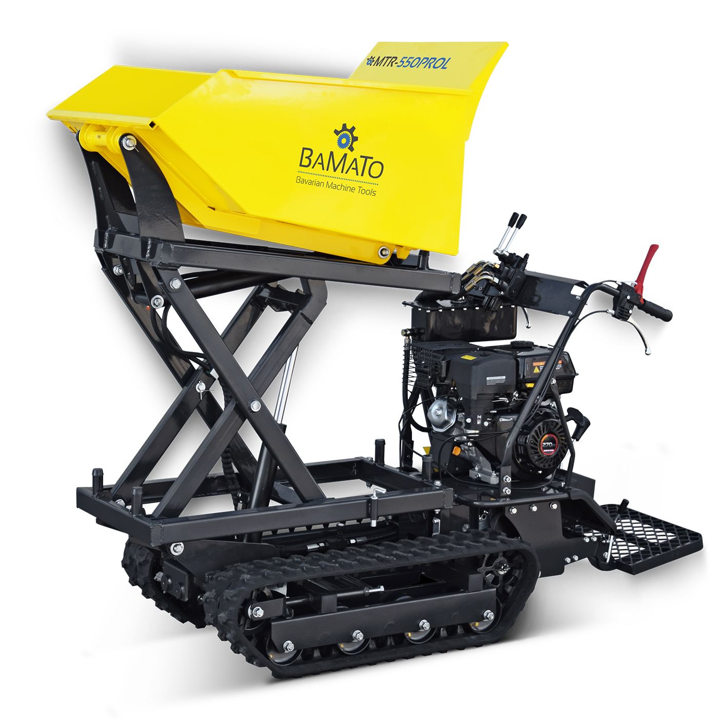 Mini psov dumper s funkc zdvihu MTR-550PROL BAMATO