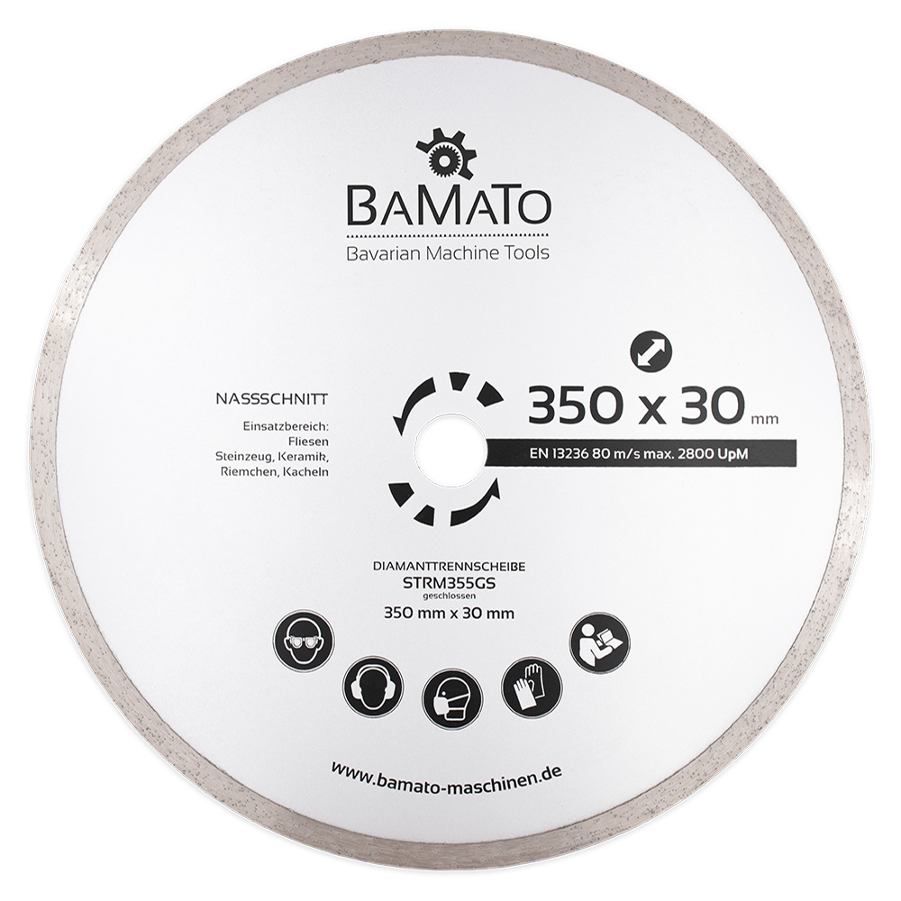 Diamantov ezn kotou 350 x 30 mm STRM355GS BAMATO