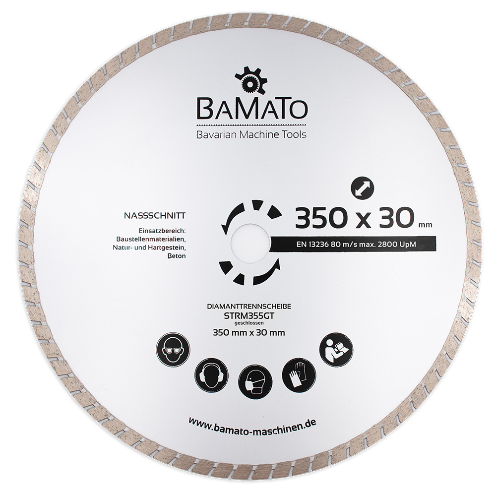 Diamantov ezn kotou 350 x 30 mm STRM355GT BAMATO