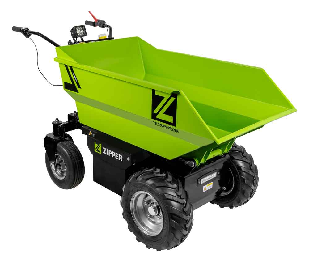 Elektrický kolový přepravník - mini dumper ZI-ED500 Zipper