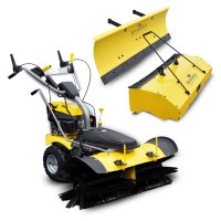 Zametac stroj KEM-1000 s sbrnm koem/snhovou radlic BAMATO